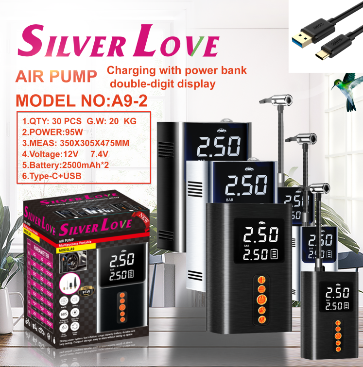 A9-2 充气泵 Air pump 30PCS/CTN