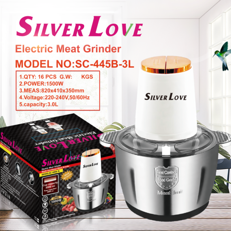 SC-445B-3L 绞肉机 meat grinder 16PCS/CTN
