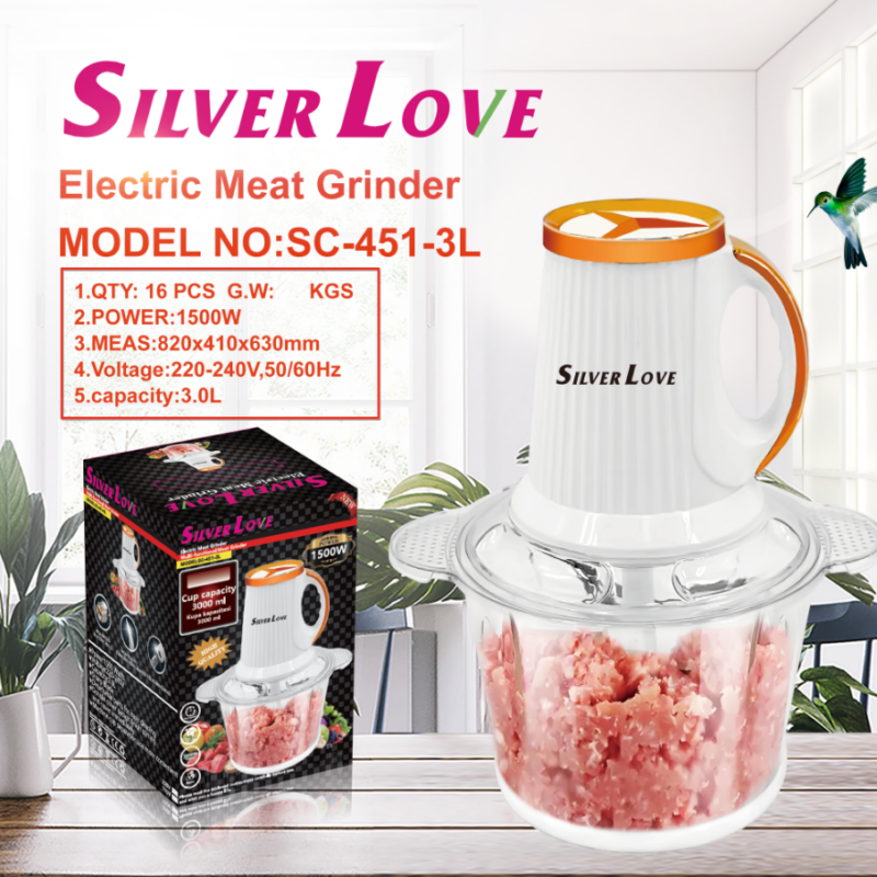 SC-451-3L 绞肉机 meat grinder 16PCS/CTN
