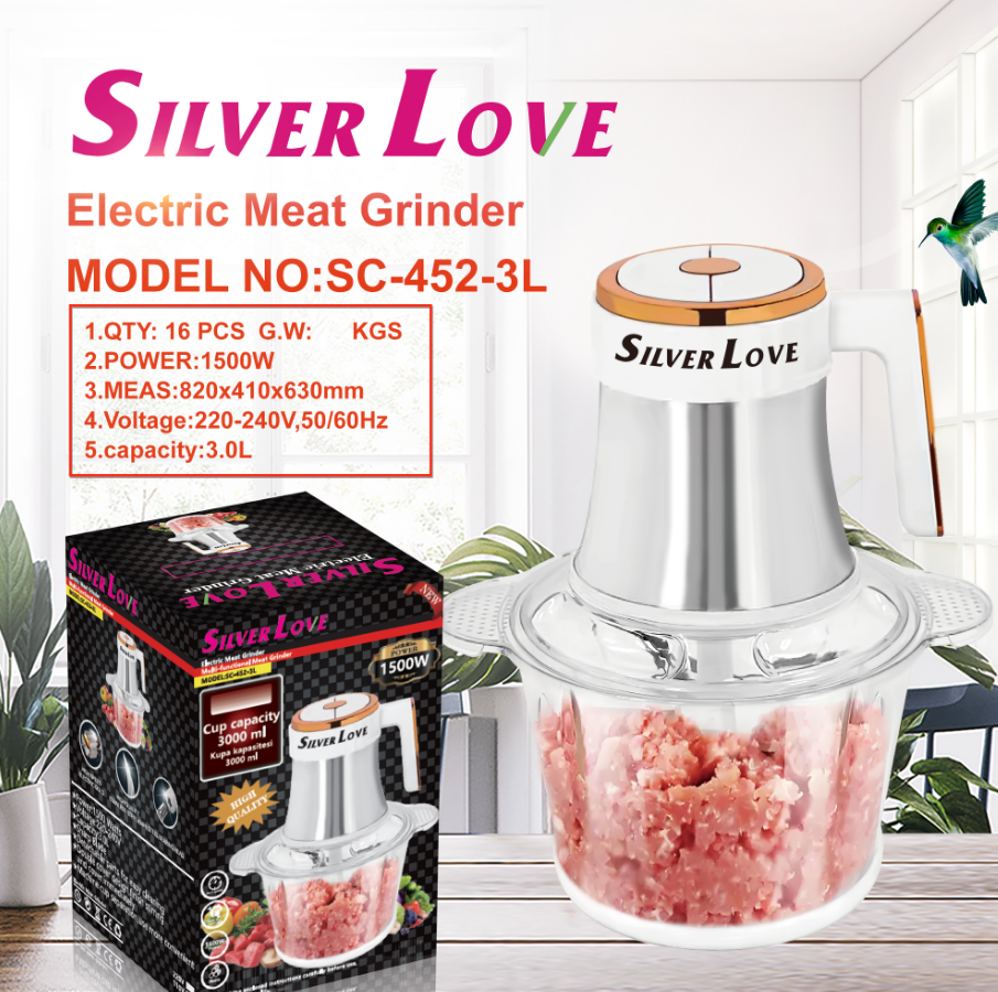 SC-452-3L 绞肉机 meat grinder 16PCS/CTN