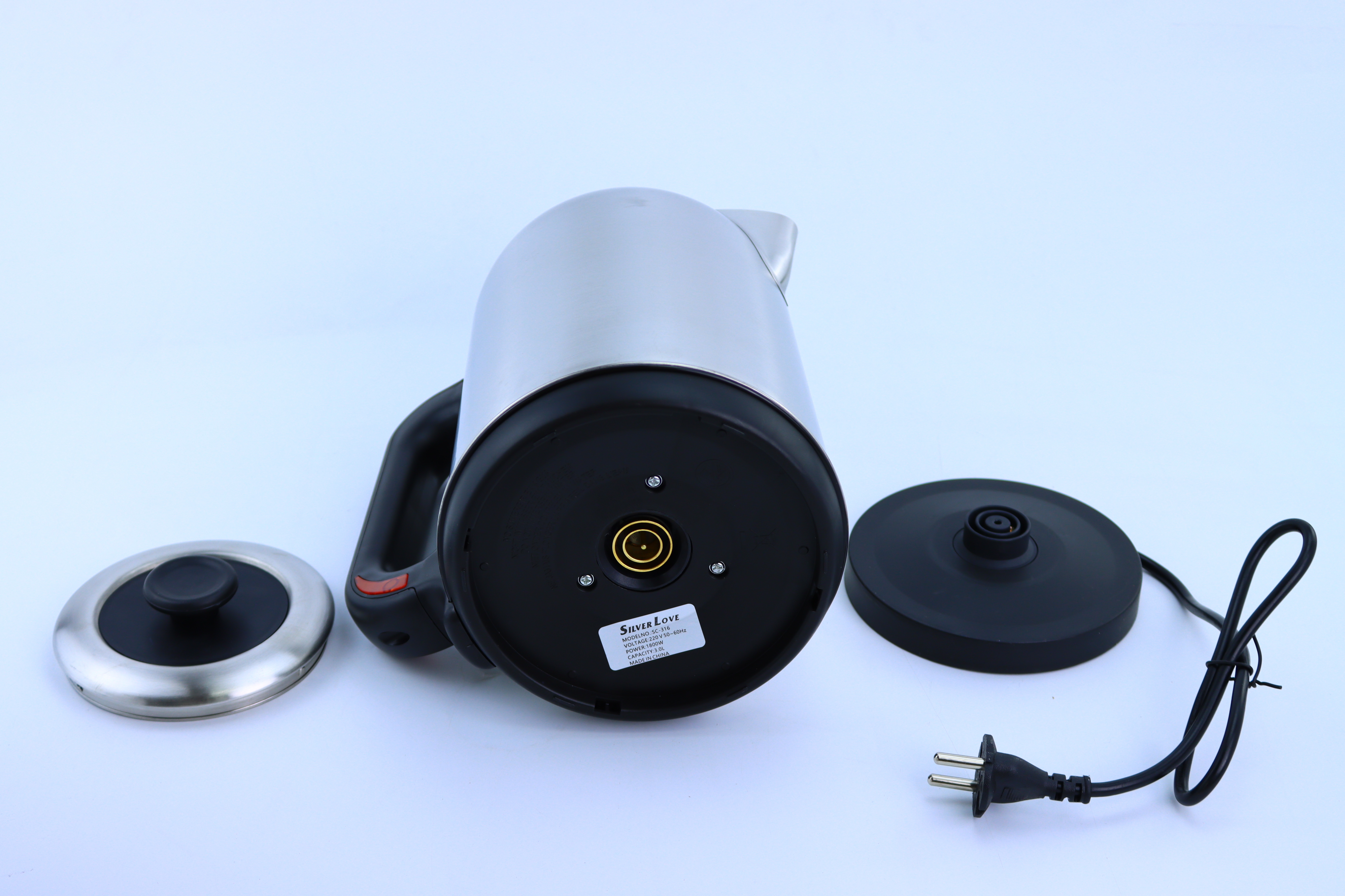 SC-316 不锈钢水壶 stainless steel kettle 12PCS/CTN - 图片 5