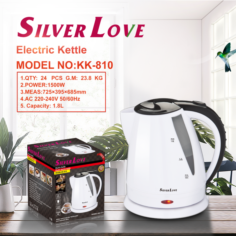 KK810 塑料水壶 Plastic kettle 24PCS/CTN