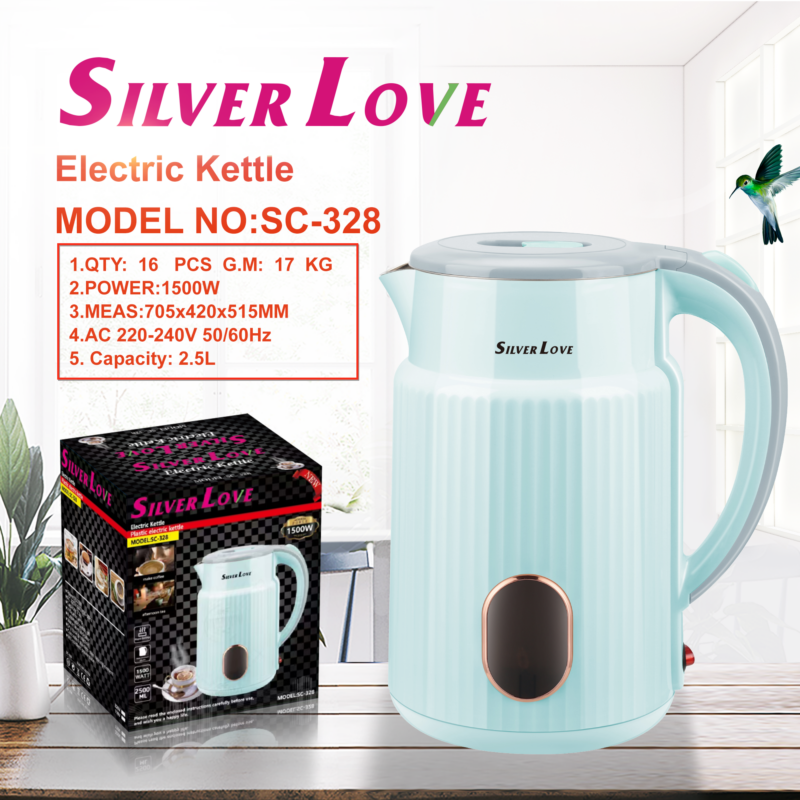 SC-328 水壶 带保温款 kettle 16PCS/CTN