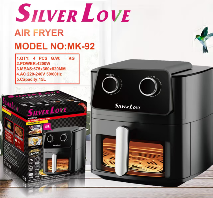 MK-92 空气炸锅 12L AIR FRYER(Smart + Visible ) 4PCS/CTN
