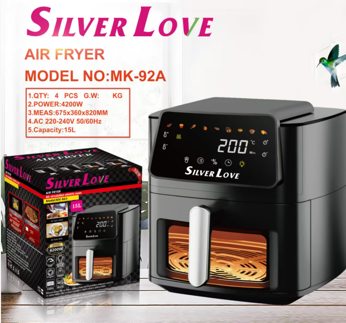 MK-92A 空气炸锅 12L AIR FRYER(Smart + Visible ) 4PCS/CTN