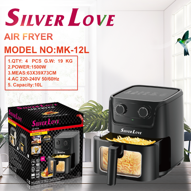 MK-12L 空气炸锅 10L AIR FRYER(Smart + Visible ) 4PCS/CTN