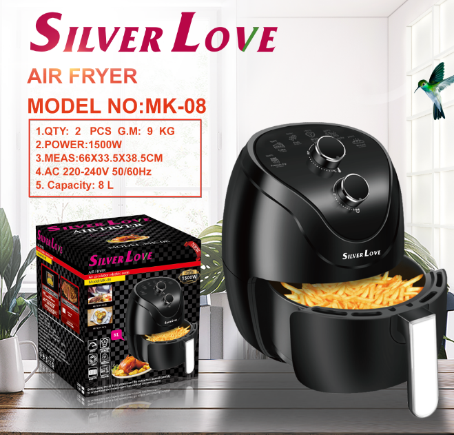 MK-08 空气炸锅 8L AIR FRYER(Smart + Visible ) 4PCS/CTN