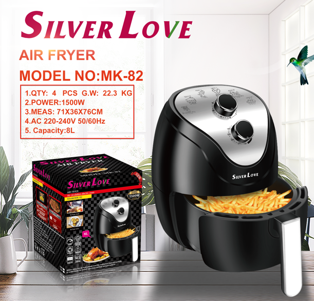 MK-82 空气炸锅 8L AIR FRYER(Smart + Visible ) 4PCS/CTN
