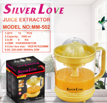 MM-502 塑料款 橙汁机 Orange juice machine 12PCS/CTN