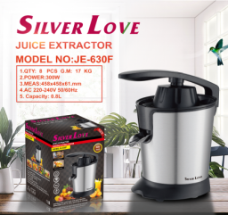 JE-630F 不锈钢杯 果汁机 juicer 8PCS/CTN