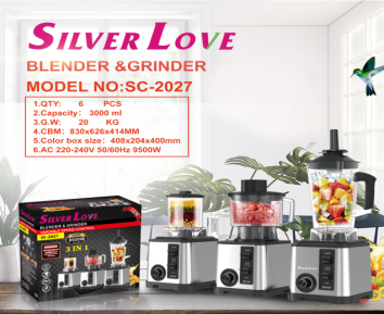 SC-2027 塑料杯 破壁机 3 IN1 JUICER  BLENDER 6PCS/CTN