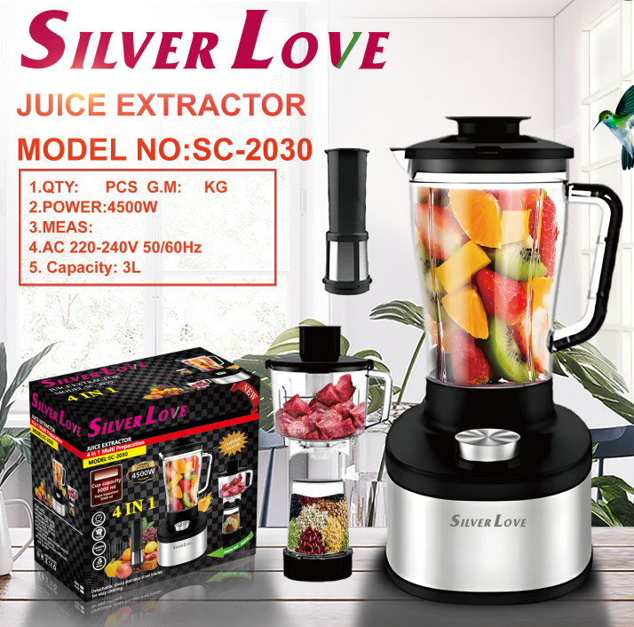 SC-2030 4合1榨汁机 4in1 juice 6PCS/CTN