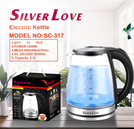 SC-317 玻璃水壶 Glass kettle 12PCS/CTN