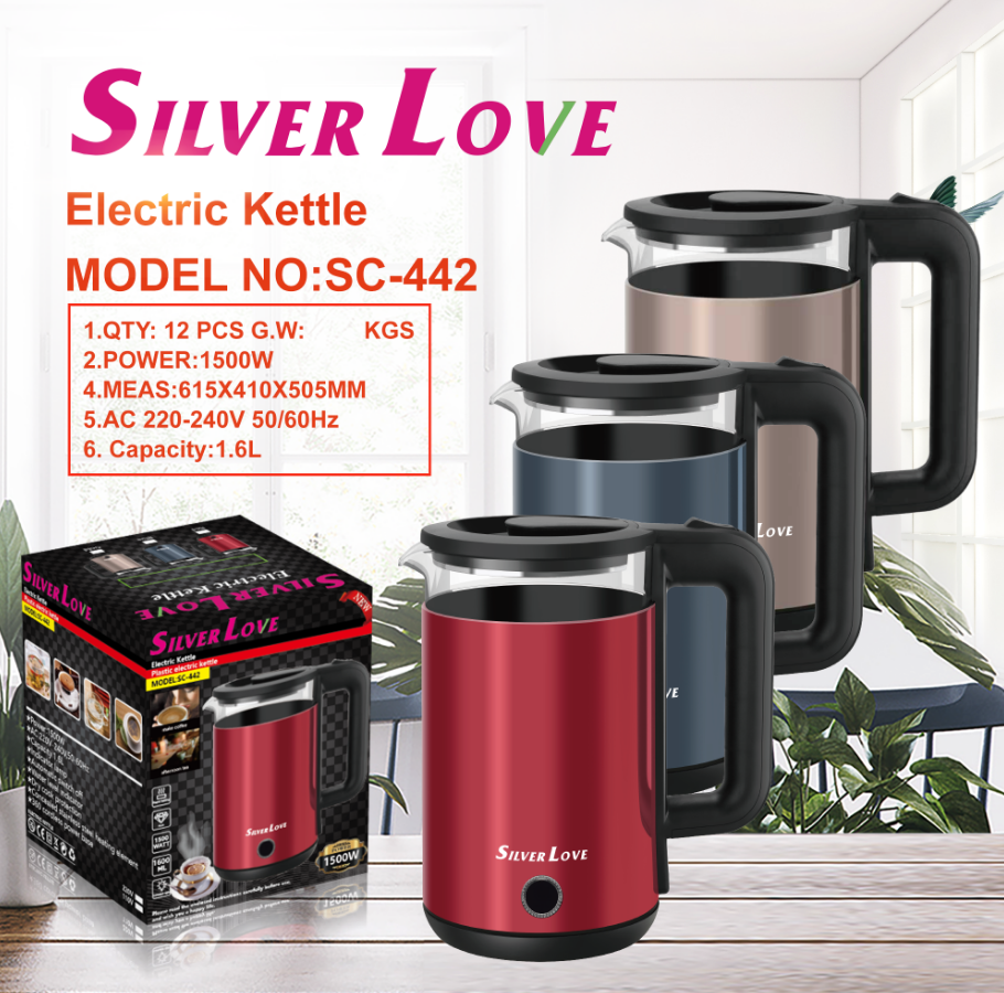 SC-442 玻璃水壶 Glass kettle 12PCS/CTN