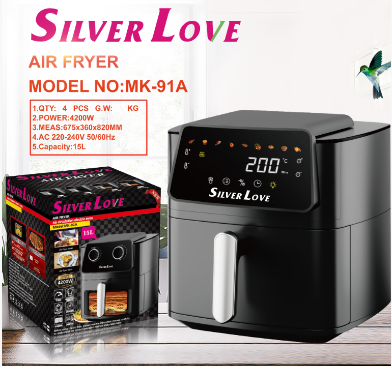 MK-91A 空气炸锅 12L AIR FRYER(Smart + Visible ) 4PCS/CTN
